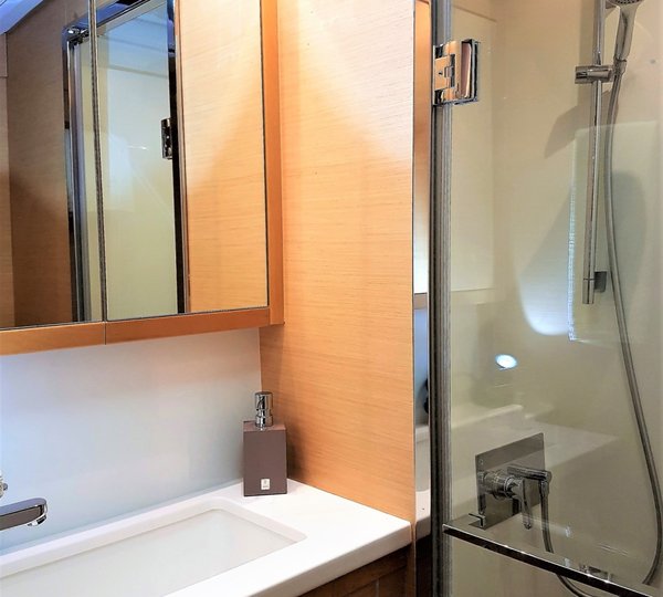 Forward Cabin Shower