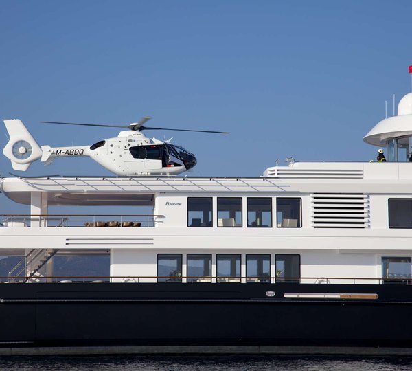 Helicopter On Board Close Up