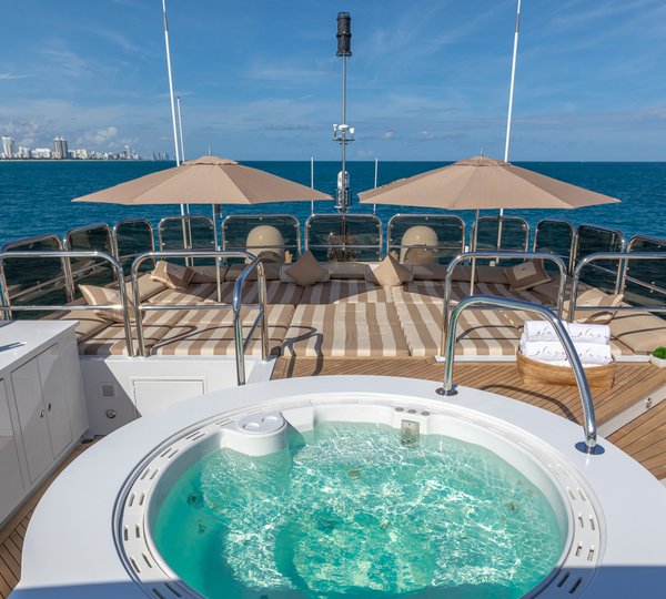 Jacuzzi On The Sun Deck