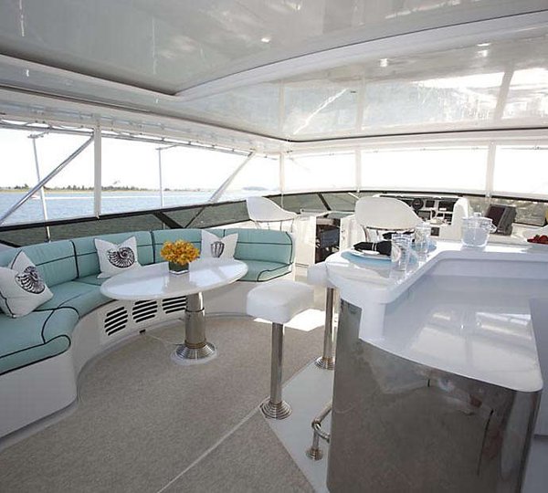 Lady Sharon Gale Yacht Upper Deck