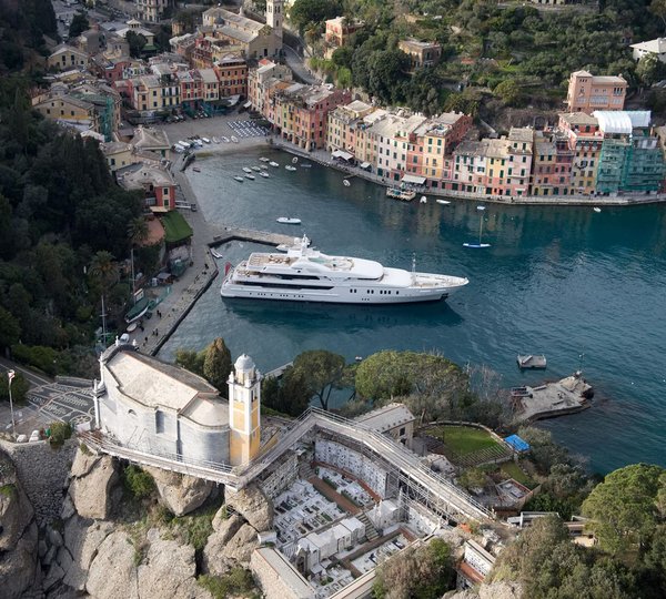 MARIA Yacht View From Above