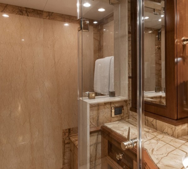 Master Washroom With Bath Area