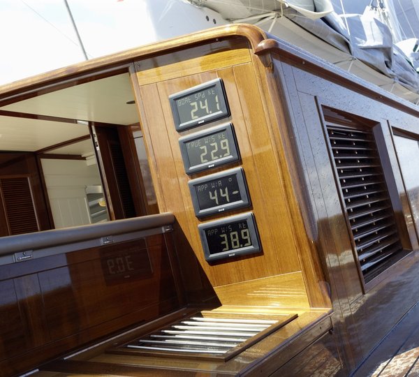Sailing Yacht Hetairos By Baltic Yachts Instruments