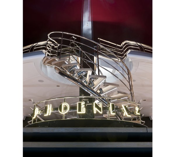 Sign Lit Up At Night