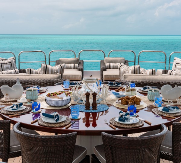 Sun Deck Dining - Photo Credit Ocean Air Media