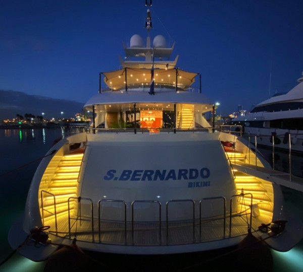 Swim Platform At Night