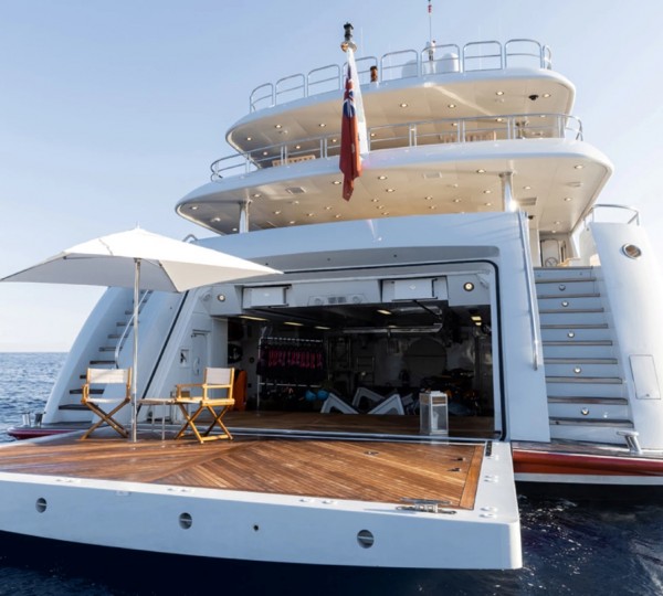 The Stern With Swim Platform