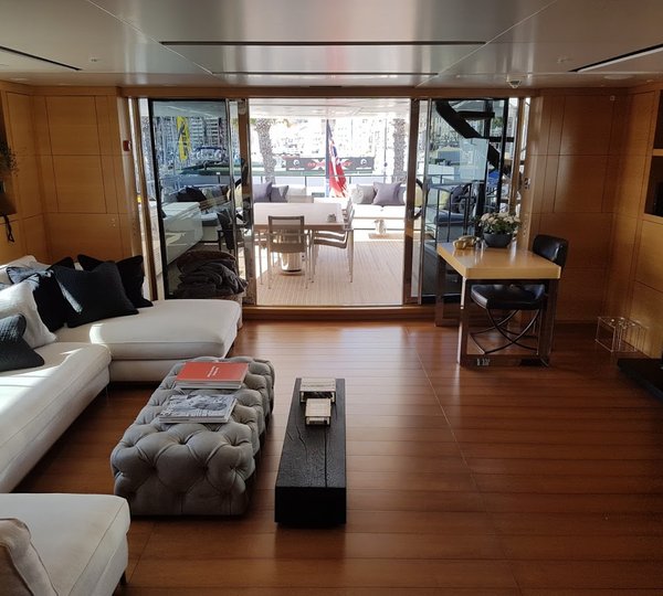 Upper Deck Salon View Aft