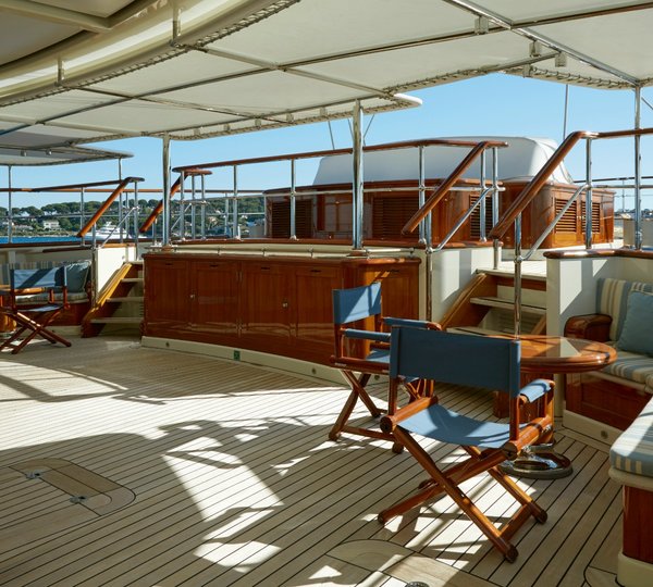 Yacht ATHENA - Aft Deck