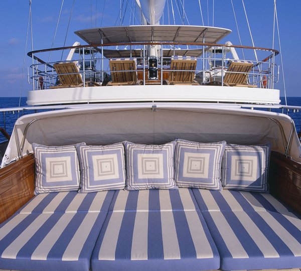 Yacht ATHENA - Aft Sunning