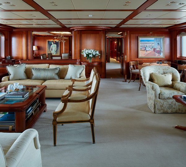 Yacht ATHENA - Salon