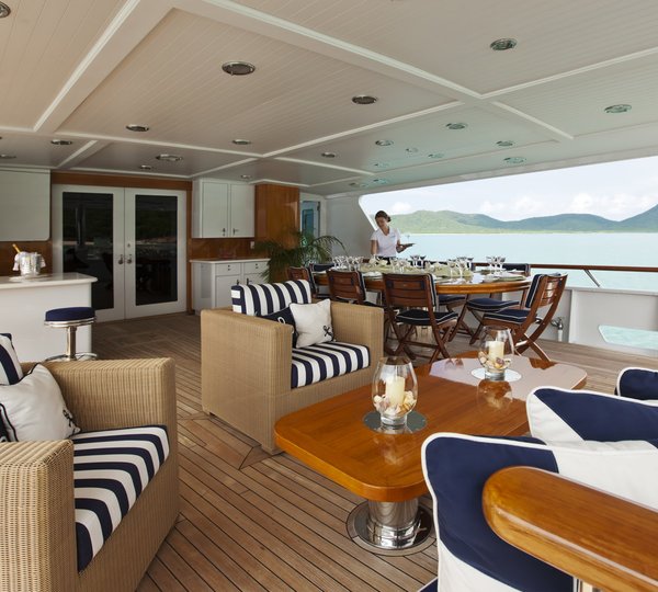 Yacht CHARISMA By Feadship - Aft Deck