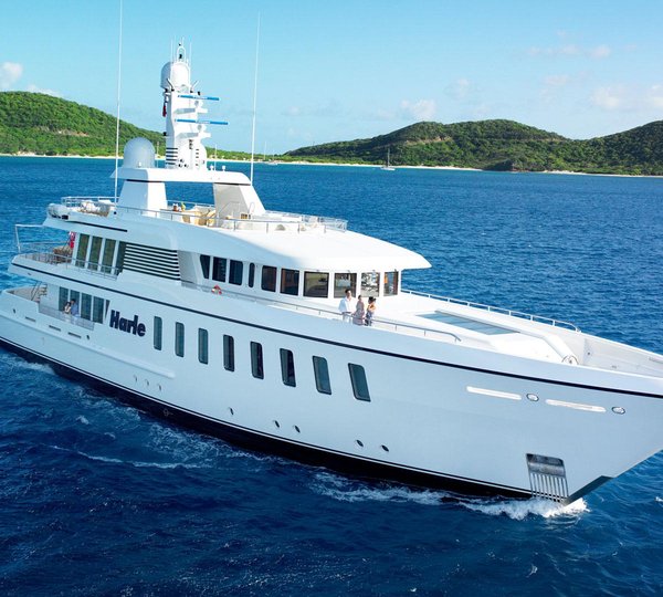 Yacht HARLE By Feadship - Underway In The Caribbean