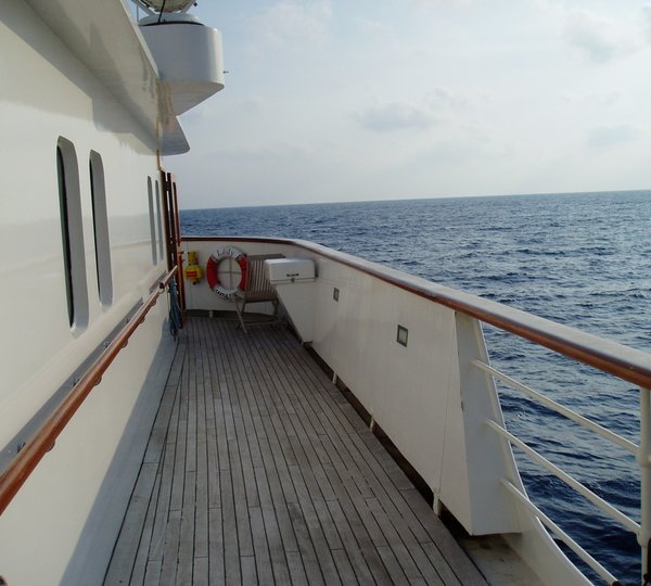 Yacht LADY K II - Deck