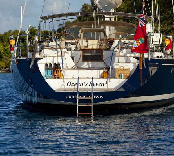 Yacht OCEAN'S SEVEN 2 - Aft Swimming Platform