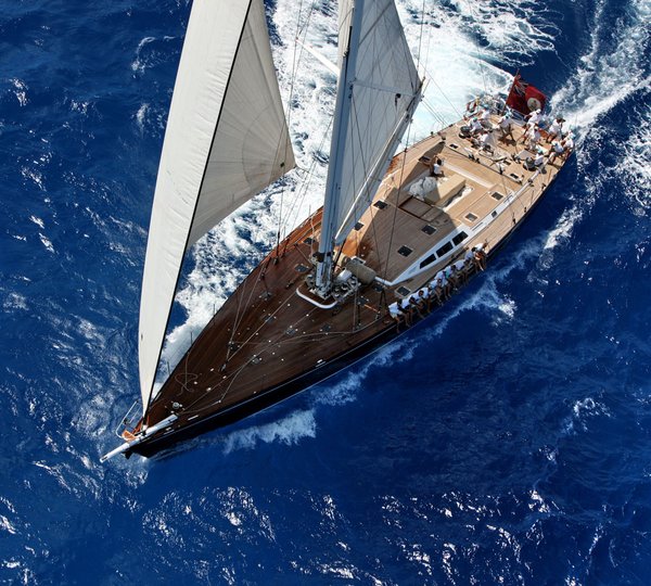 Yacht OCEAN'S SEVEN 2 - Sailing From Above