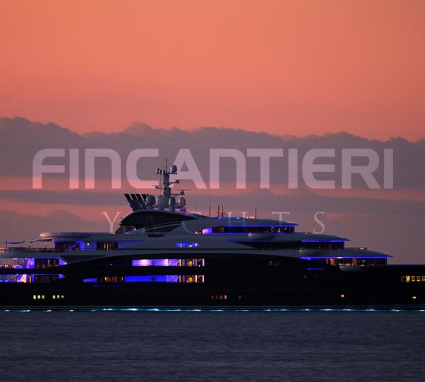 Yacht SERENE By Fincantieri - Profile Evening