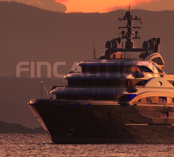 Yacht SERENE By Fincantieri - Sunset