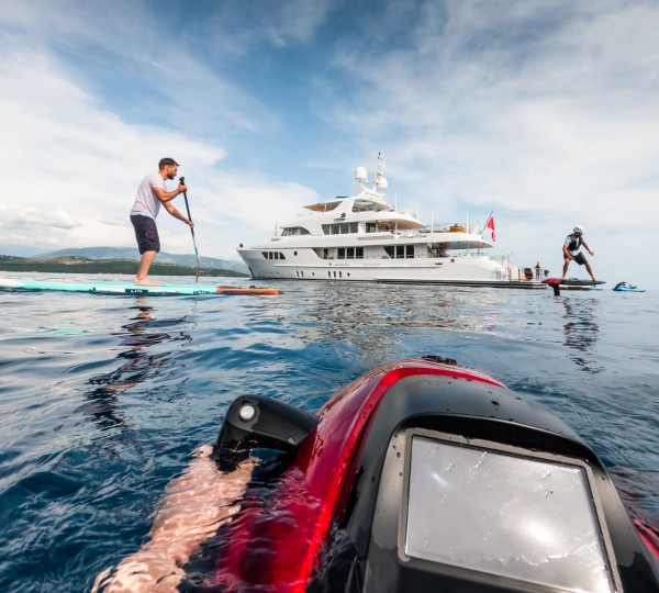 Yacht Serenity And Toys