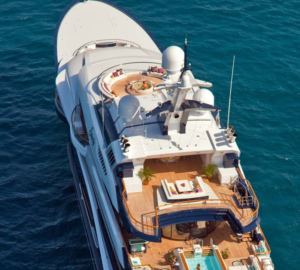 Yacht Solandge - Sun Deck Areal