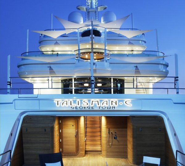 Yacht Talisman C Aft Garage And Lifestyle