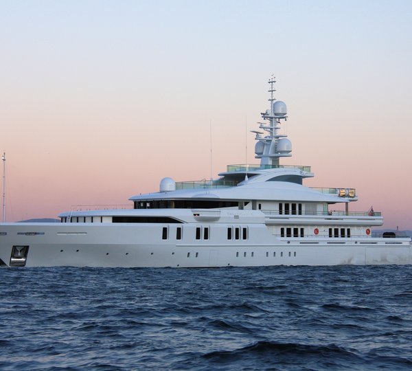 Yacht Talisman C Underway