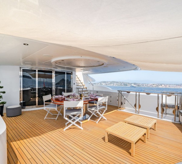 Aft Deck Dining  Area