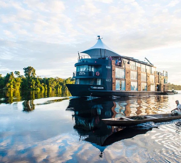 Cruising The River AMAZON In Luxury