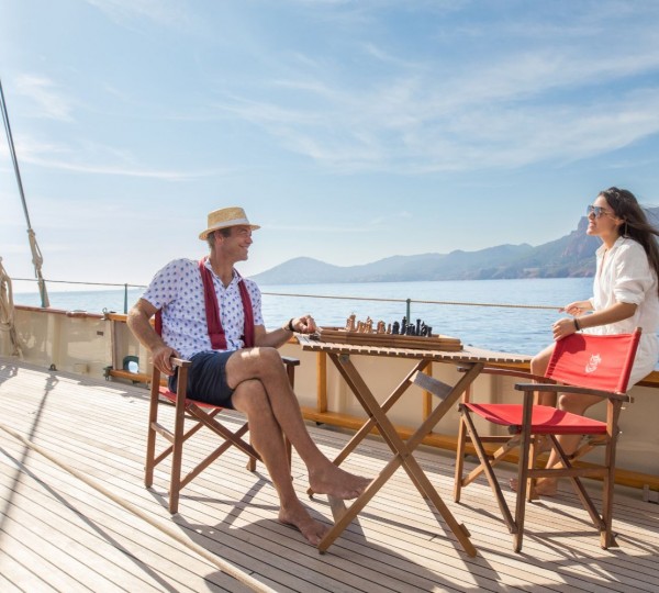 Enjoying The Deck Space