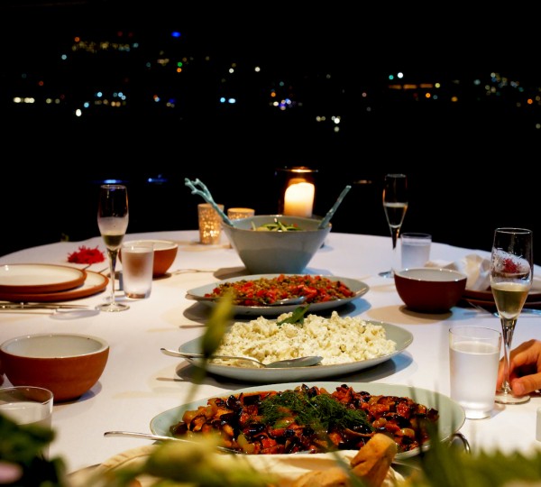 Evening Dinner Alfresco
