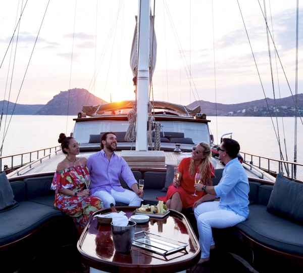 Evening Drinks On Deck