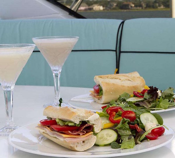 Lady Sharon Gale Yacht Snack