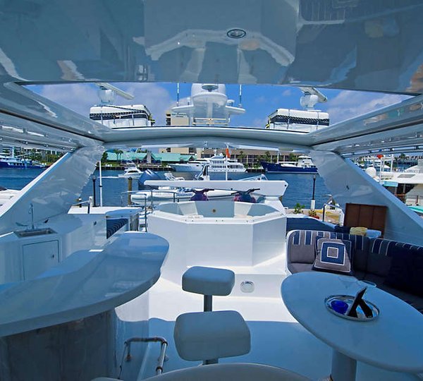 Lady Sharon Gale Yacht Sundeck