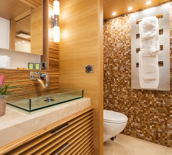 Twin Cabin Ensuite Bathroom