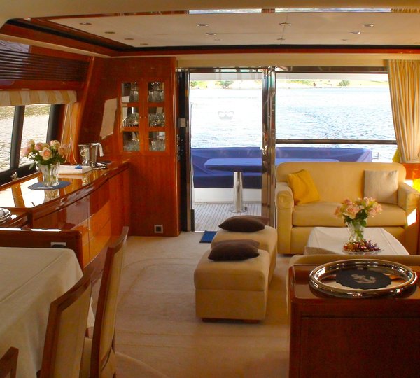 Inside On Board Yacht ANNE VIKING