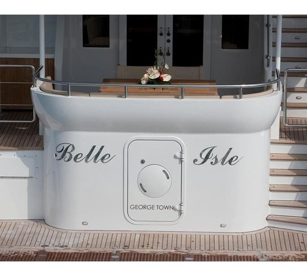 The 27m Yacht BELLE ISLE