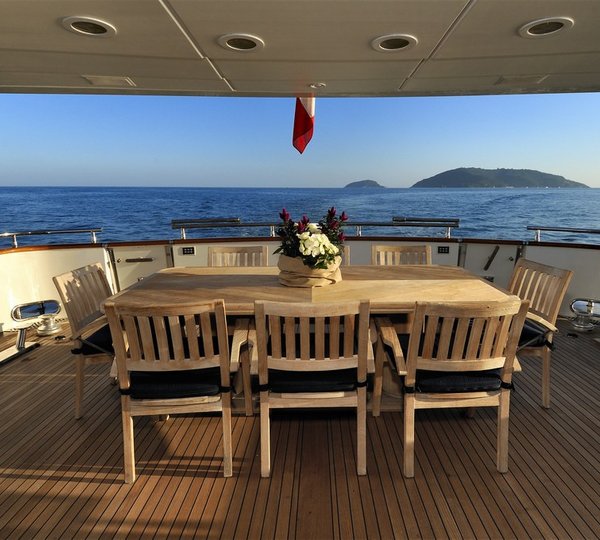 Life Aboard Yacht ARIA