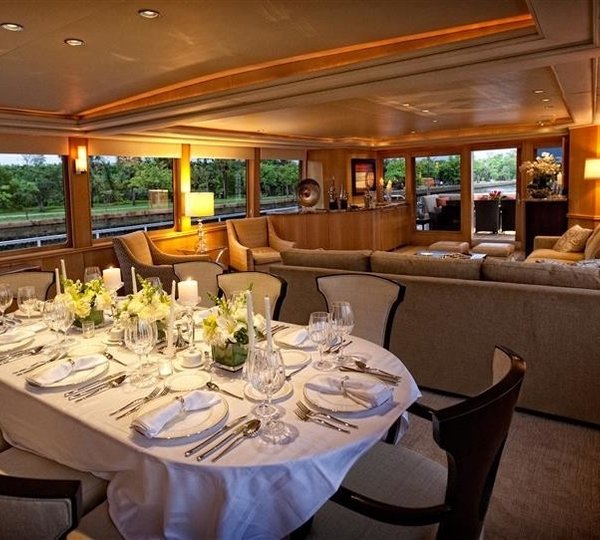 The 35m Yacht TRUE BLUE