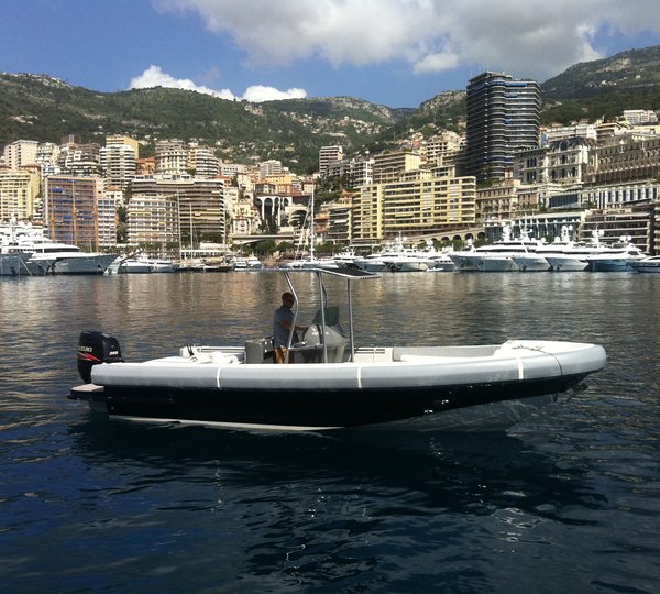 Ship's Tender Overview On Yacht AFRICAN QUEEN