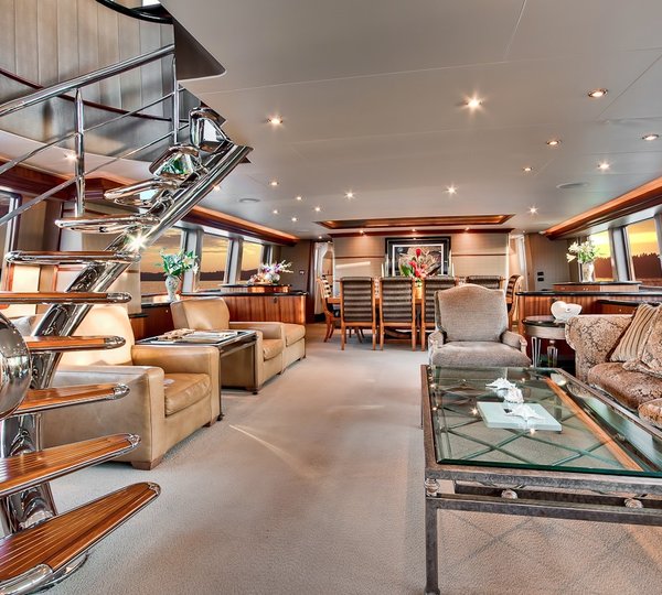 Saloon On Board Yacht ANDIAMO
