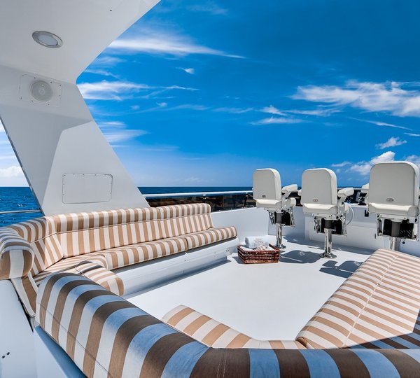 Fly-bridge On Board Yacht ANDIAMO