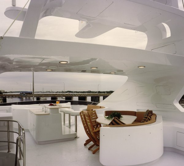 Sun Deck On Board Yacht LAGNIAPPE