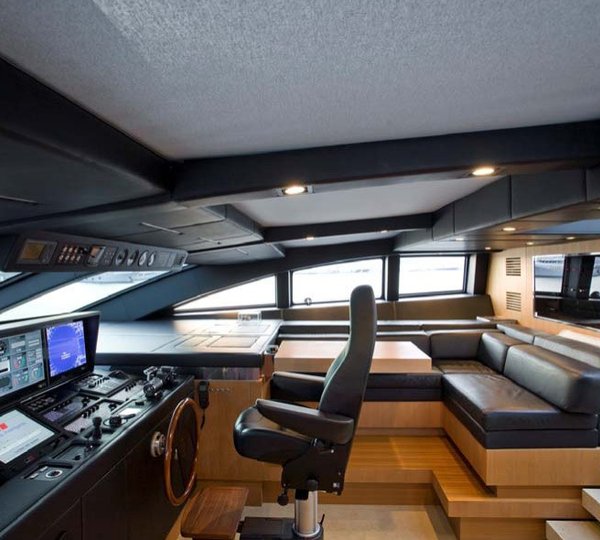 Pilot House With Sitting On Yacht SEAKID