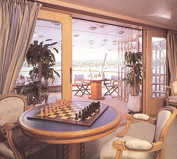 Inside Sitting On Yacht LADY ROSE