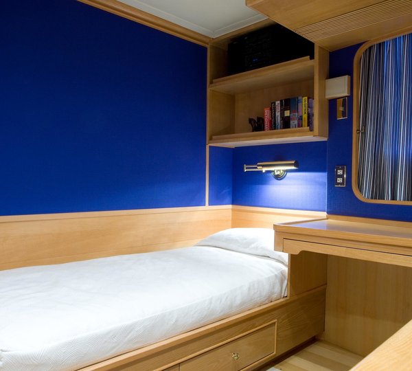 Single Sized Stateroom On Board Yacht LADY ROSE