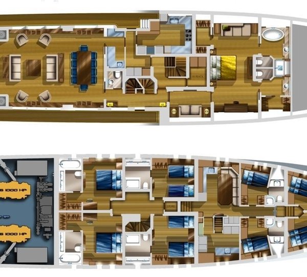 The 46m Yacht LA PASSION