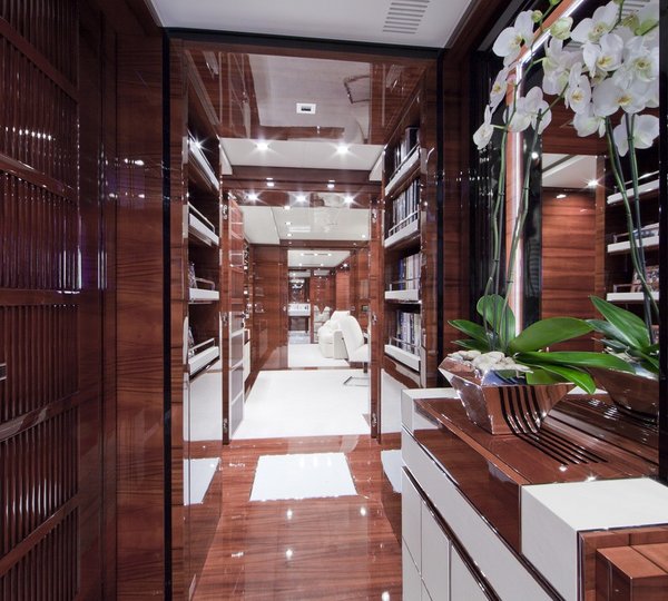 Hall Aboard Yacht WILD ORCHID I