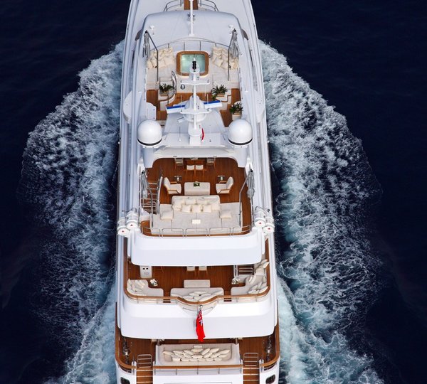 Aft: Yacht WILD ORCHID I's Above Image