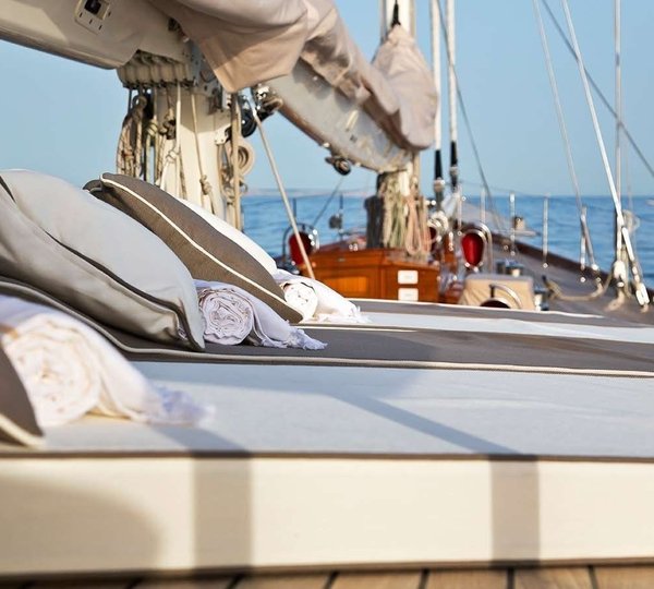 Sunshine Lounging On Board Yacht GWEILO