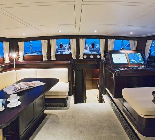 Cockpit Aboard Yacht GWEILO